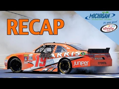 RECAP: Suarez makes NASCAR history at Michigan