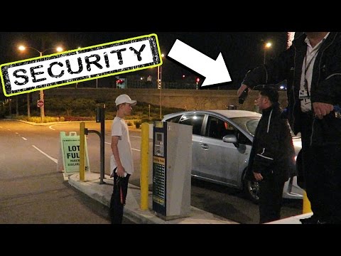 TANNER FOX VS. SECURITY !