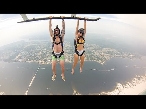 Navarre Beach Helicopter Jump