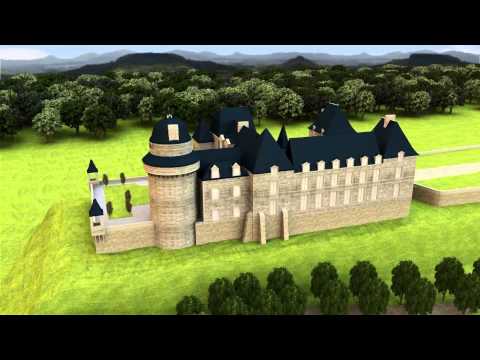 reconstitution du château de bidache