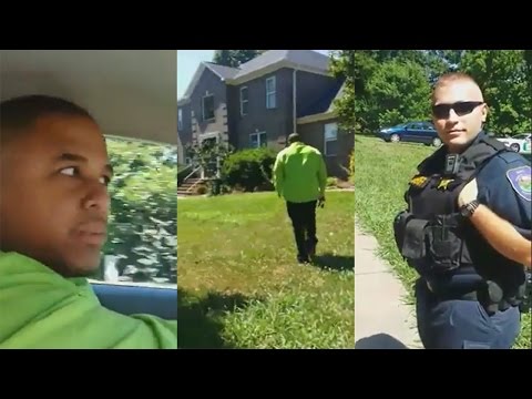 Cop Racially Profile Black Men In Affluent Neighborhood;Cop Embarrassed After Viewing Property