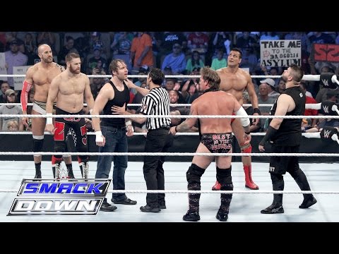 Ambrose, Zayn & Cesaro vs. Jericho, Del Rio & Owens -  Six-Man Tag Team Match: SmackDown, June 16