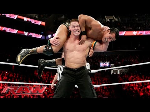 John Cena vs. Alberto Del Rio - United States Championship Match: Raw, December 28, 2015