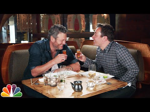 Jimmy Fallon Makes Blake Shelton Try Sushi