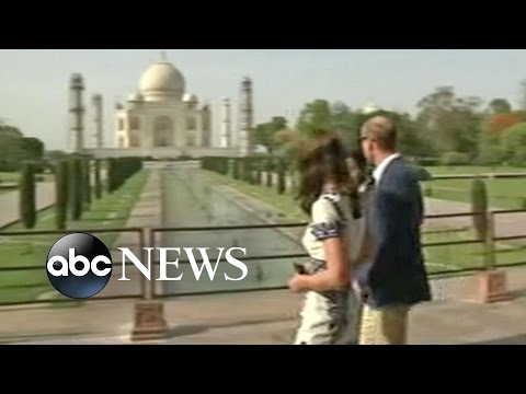 Prince William, Kate Middleton Visit Taj Mahal