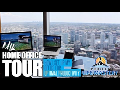 My Home Office Tour - How I Set Up My Home Office For Optimal Productivity