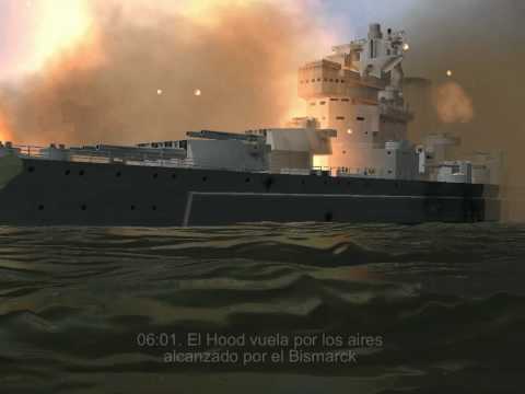 The Battleship Bismarck. The Battle of the Denmark Strait