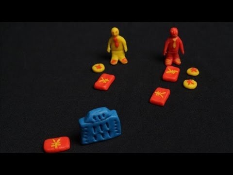 China's Banking System in Claymation