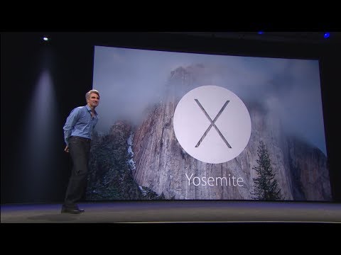 Apple WWDC 2014 - OS X 10.10 Yosemite Introduction