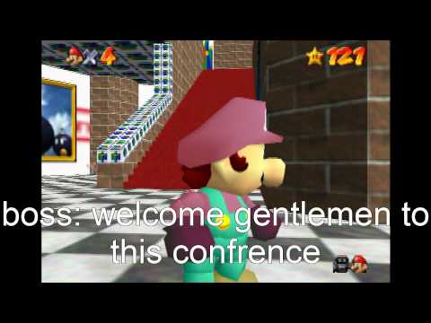 super mario 64 bloopers: time travel tells