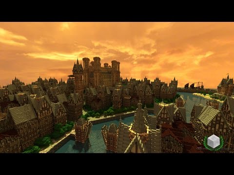 Minecraft Timelapse - Prospero the Canal City