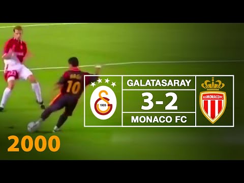 Nostalji Maçlar | Galatasaray 3 - 2 Monaco ( 12.09.2000 )