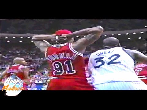 Dennis Rodman Funny Defense on Shaq!