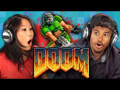 DOOM (1993 ORIGINAL GAME) (Teens React: Retro Gaming)