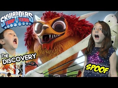 Skylanders Trap Team: "The Discovery" Trailer (Official Spoof) Sky Kids Parody