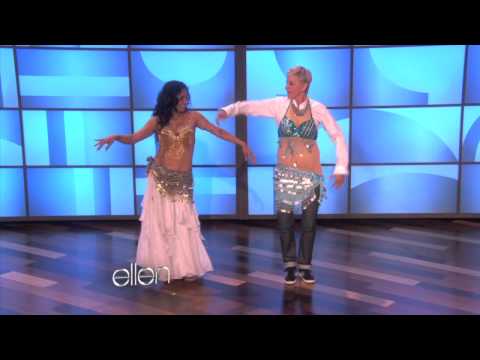 Ellen Learns to Belly Dance