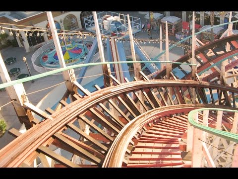 [POV] Giant Dipper Belmont Park San Diego Wooden Coaster HD