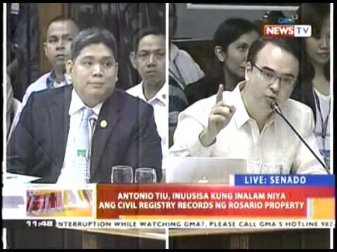 Jojo Binay corruption hearing (oct-22-2014)pt 1