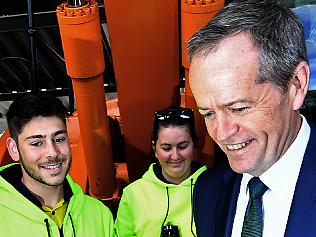 Shorten at TAFE SA