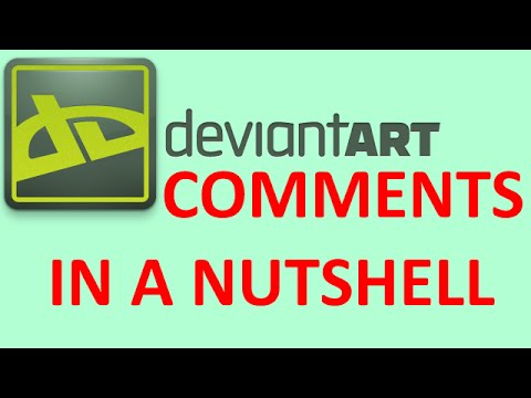 DeviantART Comments in a Nutshell