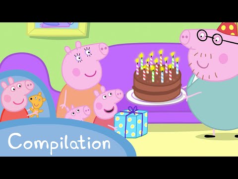 Peppa Pig - Birthdays (15 minutes compilation)