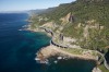 BBJ7E8 Sea Cliff Bridge near Wollongong south of Sydney New South Wales Australia aerial