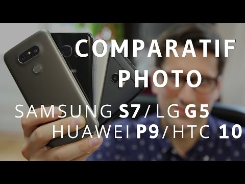 Comparatif photo des meilleurs smartphones Android de 2016