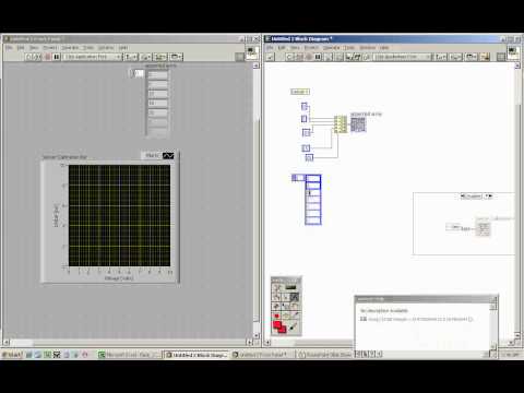 Plotting XY Graphs and Linear Regression in LabVIEW