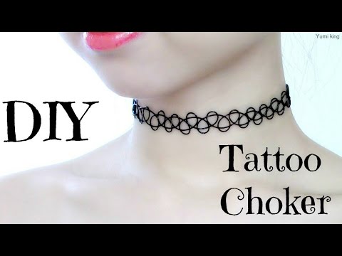 DIY Tattoo Choker