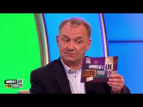 Was Bob Mortimer frightening the locals and ordered to leave town? - Would I Lie to You? [HD]