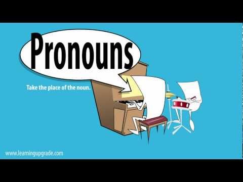 Pronouns 1 Song – Learn Grammar – Learning Upgrade