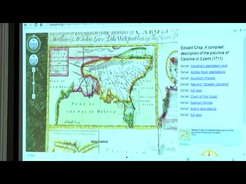 Mapping Carolina: Edward Crisp - A compeat description of the province of carolina in 3 parts (1711)