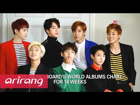 Showbiz Korea _ BTS(방탄소년단) ON BILLBOARD′S WORLD ALBUMS CHART FOR 14 WEEKS