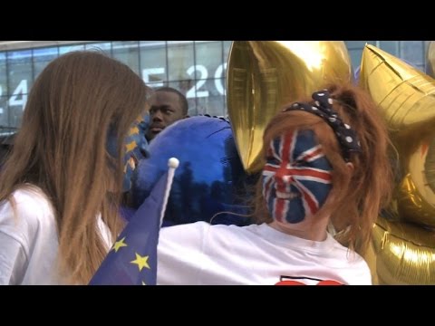 'All you need is love,' sing EU Remain campaigners