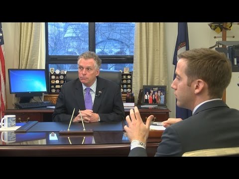 Mike Valerio full interview with Gov. Terry McAuliffe