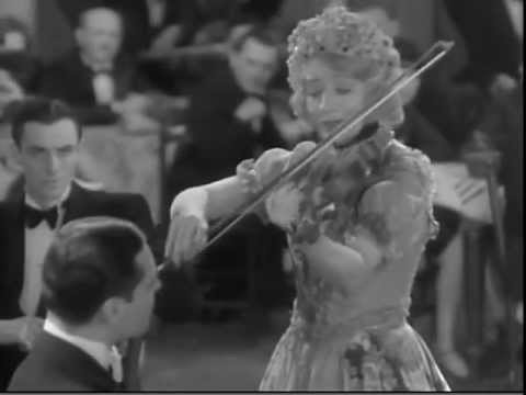 "My Dream Melody" 1929, Betty Compson on violin.