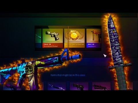 I UNBOXED A KNIFE! - CSGO GAMMA Case Opening!