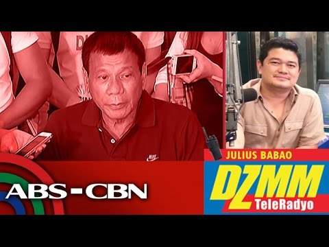 DZMM TeleRadyo: No need for full disclosure of Duterte accounts - Mayor's camp