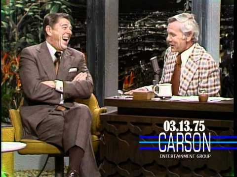 Ronald Reagan Talks About Balancing the Budget on Johnny Carson's Tonight Show, 1975