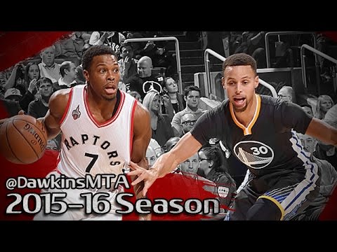 Stephen Curry vs Kyle Lowry UNREAL Duel 2015.12.05 - 85 Pts, 14 Dimes Combined!