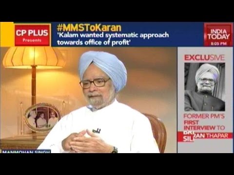 To The Point: Manmohan Singh Speaks About Kalam