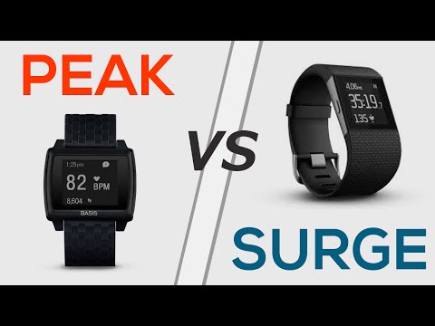 Fitbit Surge vs. Basis Peak  |  REVIEW  |  Best Activity Tracker/Heart Rate Monitor