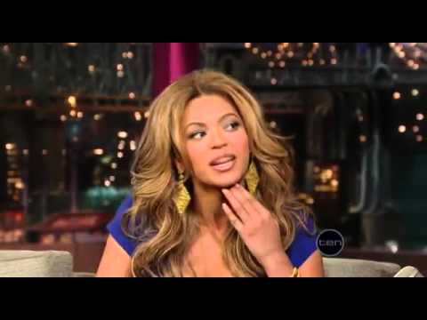 Beyoncé  old full interview on David Letterman Late Show