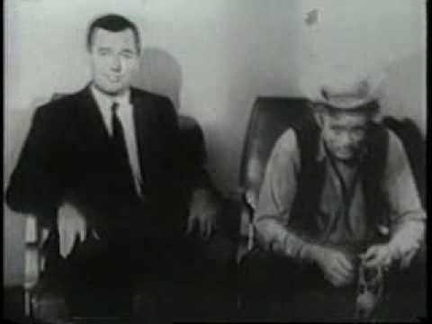 James Dean and Gig Young Talk Auto Safety