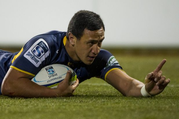 Sport 
Super Rugby round 15 Brumbies vs Reds at Canberra Stadium.
Brumbies Lausil Taliauli scores a try
01 June  ...