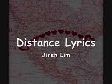 DISTANCE - Jireh Lim [Lyrics]