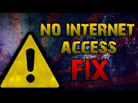 How To Fix 'No Internet Access' - Windows