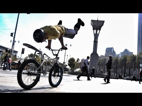 Bike Parkour -Streets of San Francisco!