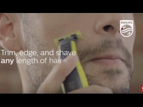 Philips OneBlade – trim, edge and shave