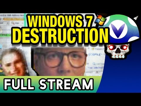 [Vinesauce] Joel - Windows 7 Destruction ( FULL STREAM )